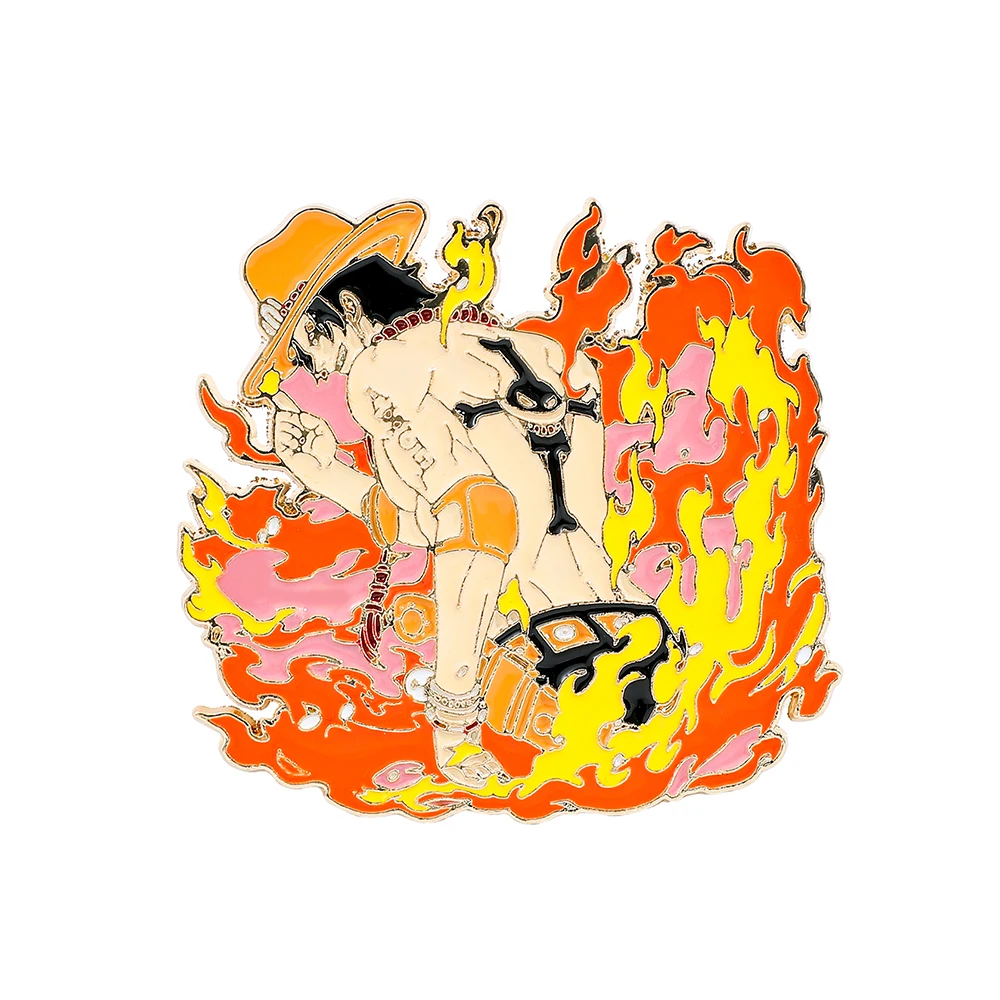 Embroidery Wallpaper - 1 unidad de broche de anime