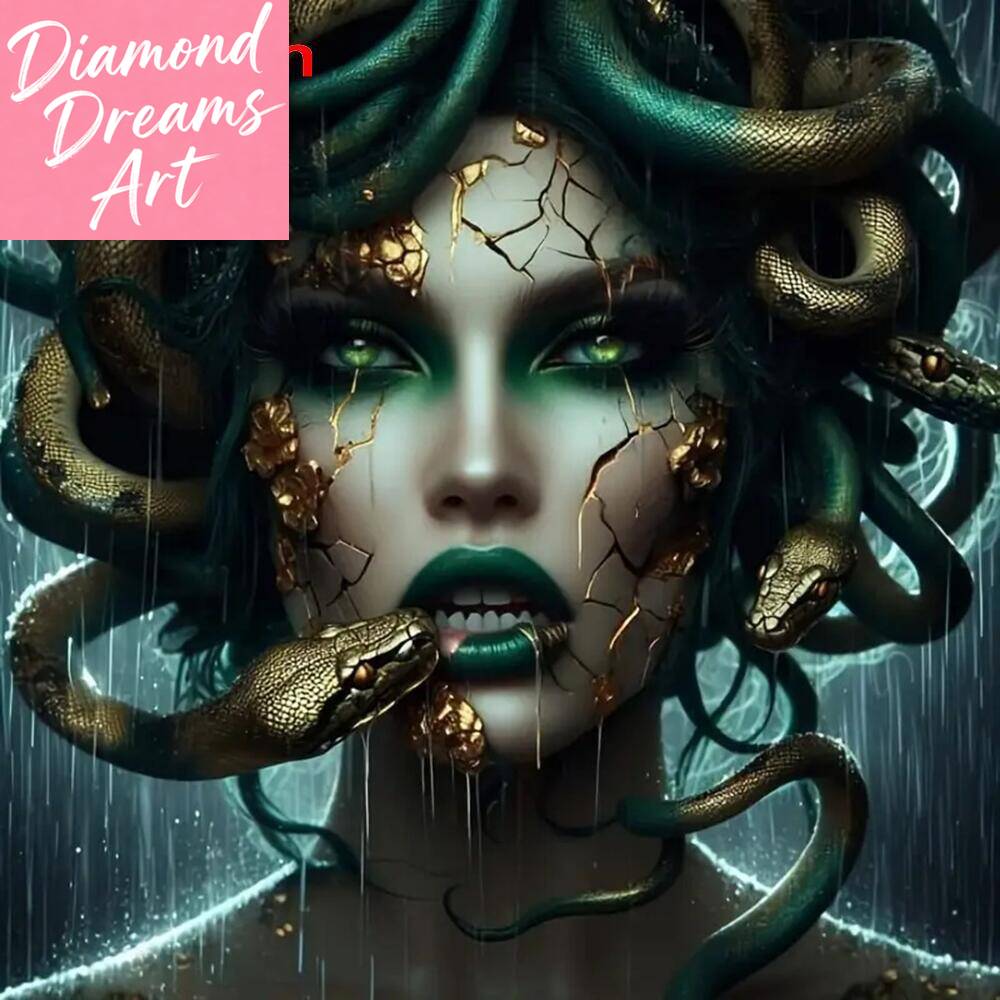 Embroidery Wall Art - Pintura de Diamantes sin Marco, Mosaico