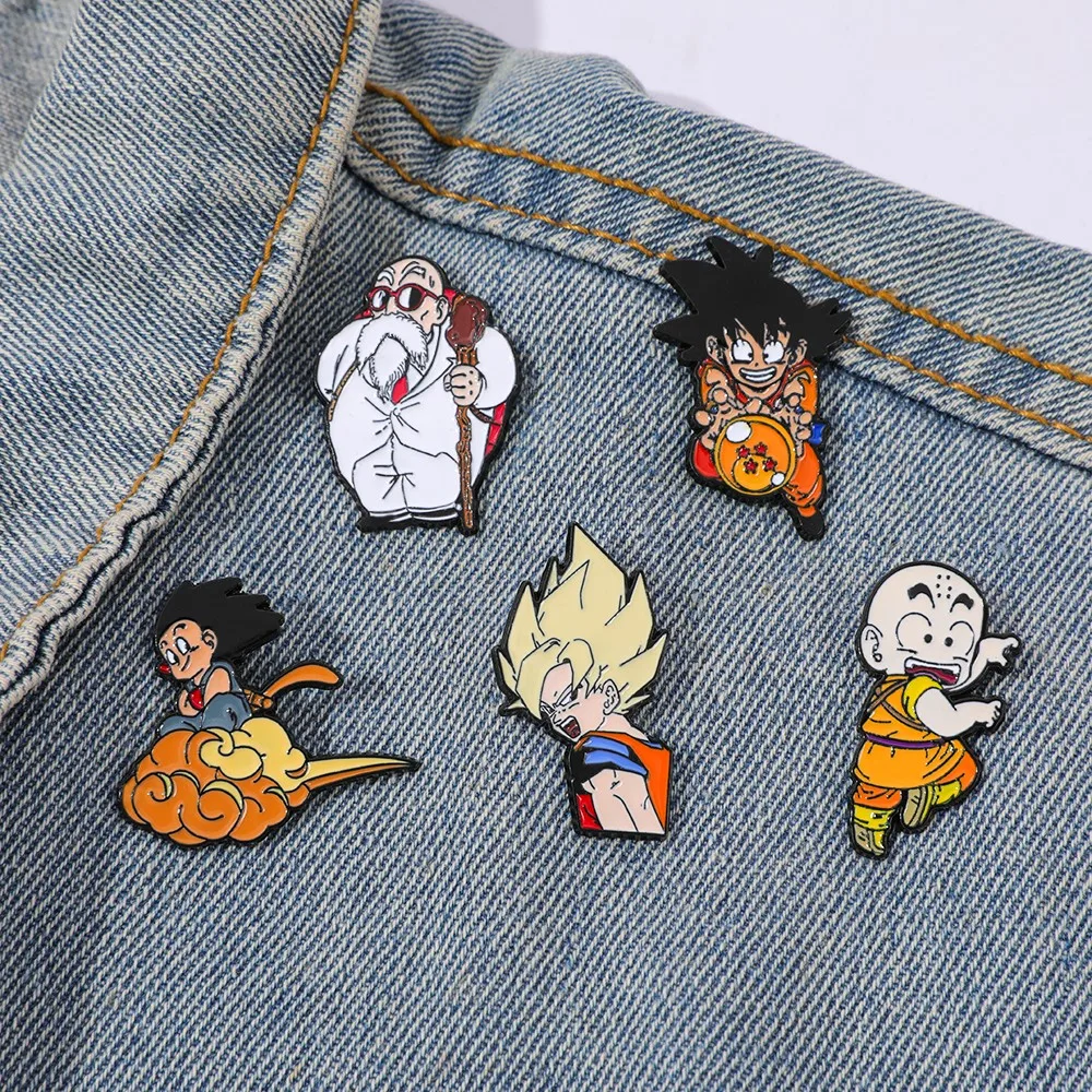 Embroidery Wallpaper - 5 Broches Clásicos de Anime Popular