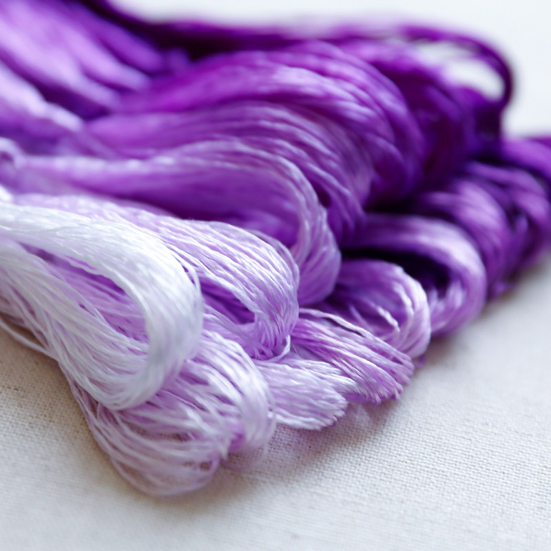 Embroidery Diy - Hilo de Seda para Bordado de