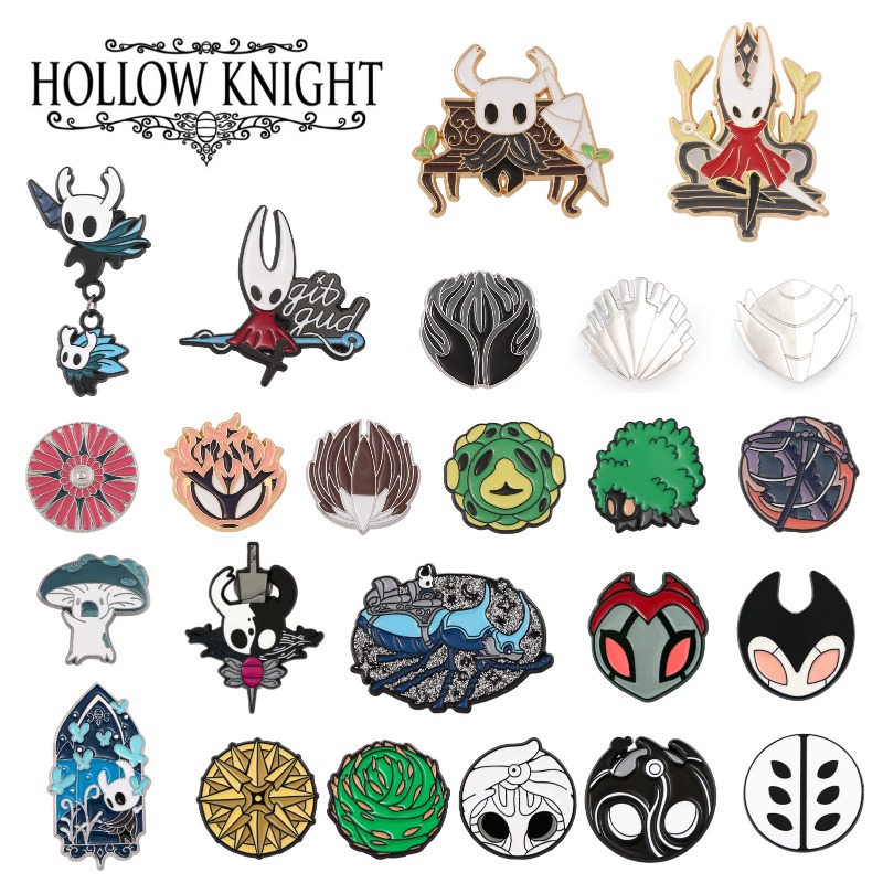 Embroidery Wallpaper - Hollow Knight Broches y insignias decorativas