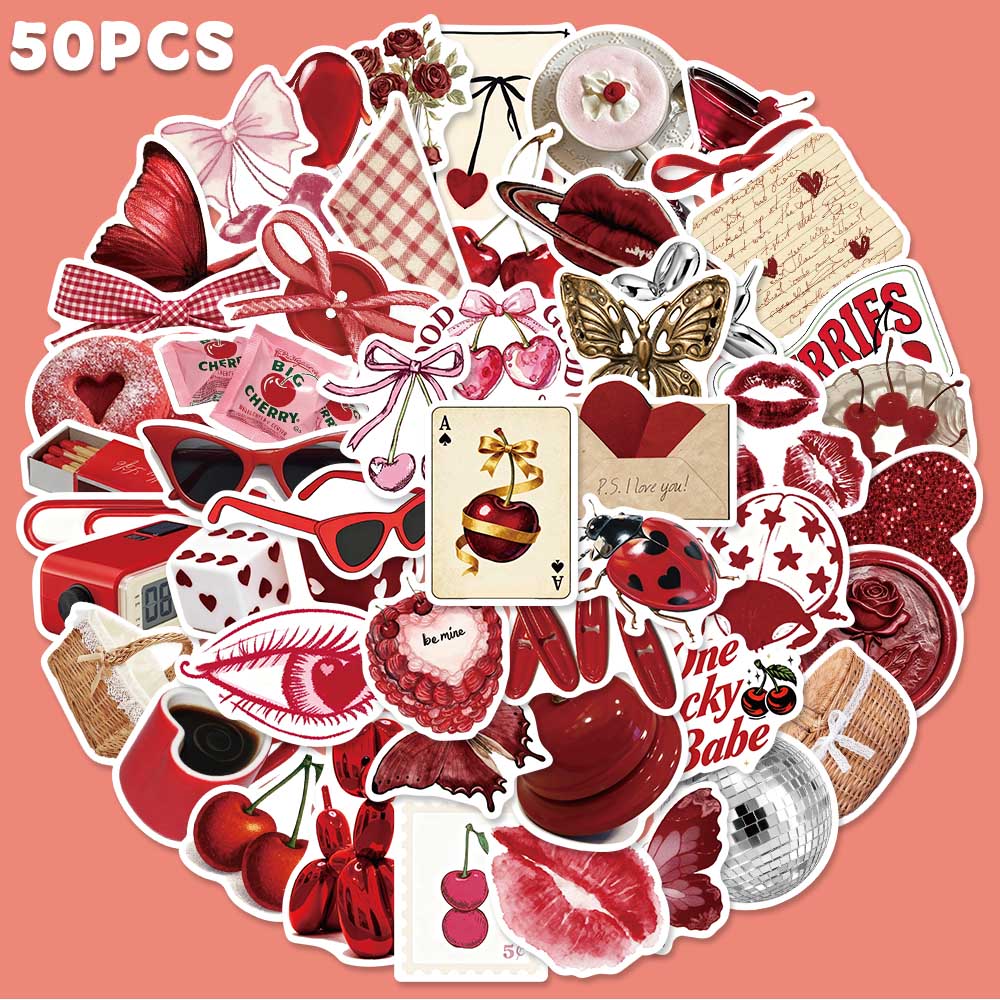 Embroidery Wall Art - 50 Uds. De pegatinas de grafiti