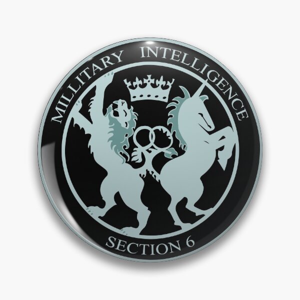 Embroidery Icon - Mi 6 servicios secretos broche de