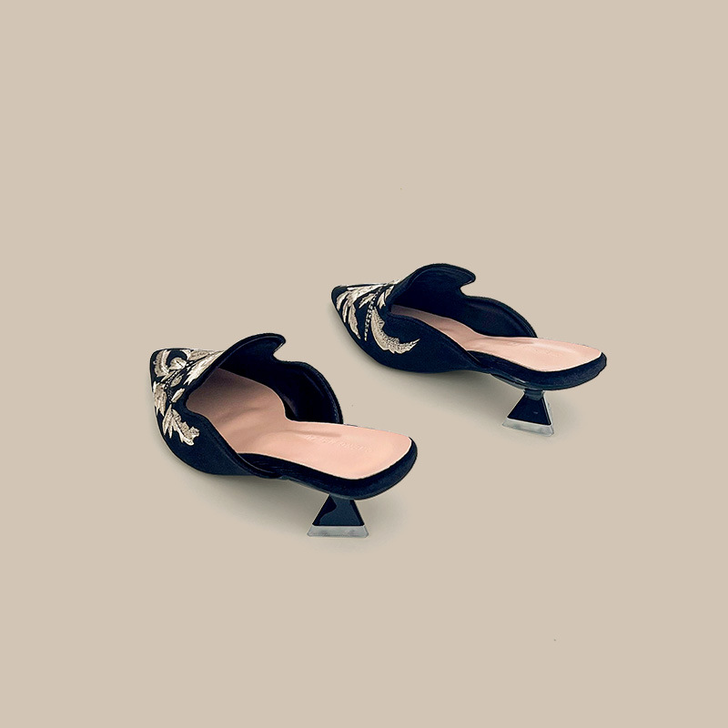 Zapatos de Mujer de Terciopelo - Embroidery Design reseña y precio