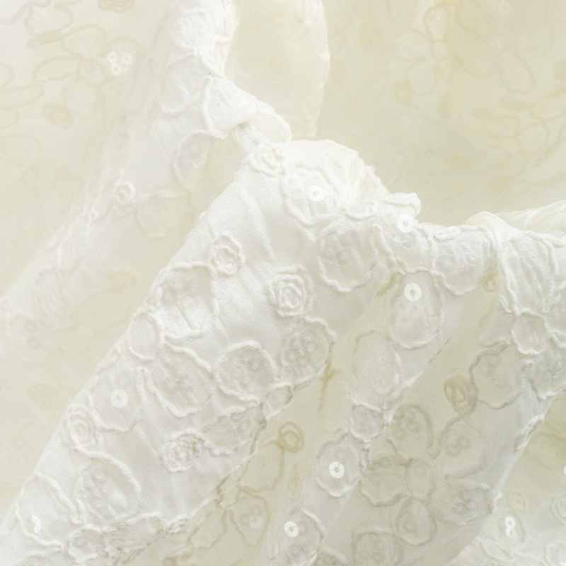 Nueva tela jacquard floral bor - Embroidery Design 3D reseña y precio