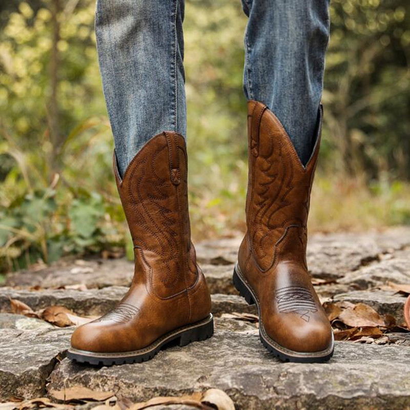 Botas de vaquero góticas de di - Embroidery Design reseña y precio