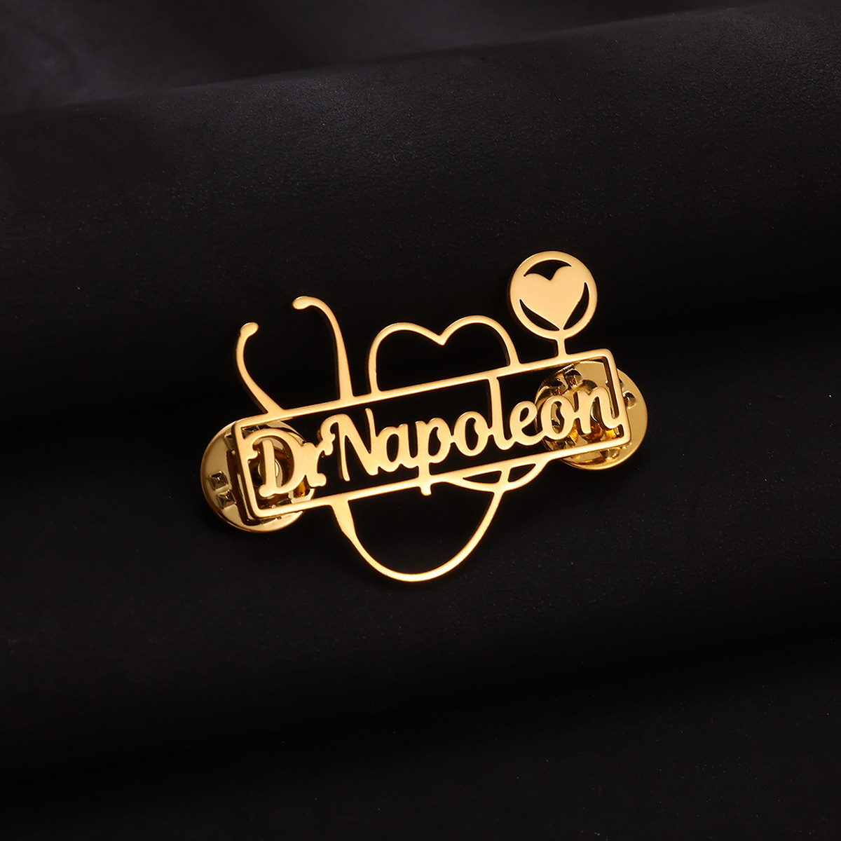 Broche de estetoscopio persona - Embroidery Icon reseña y precio