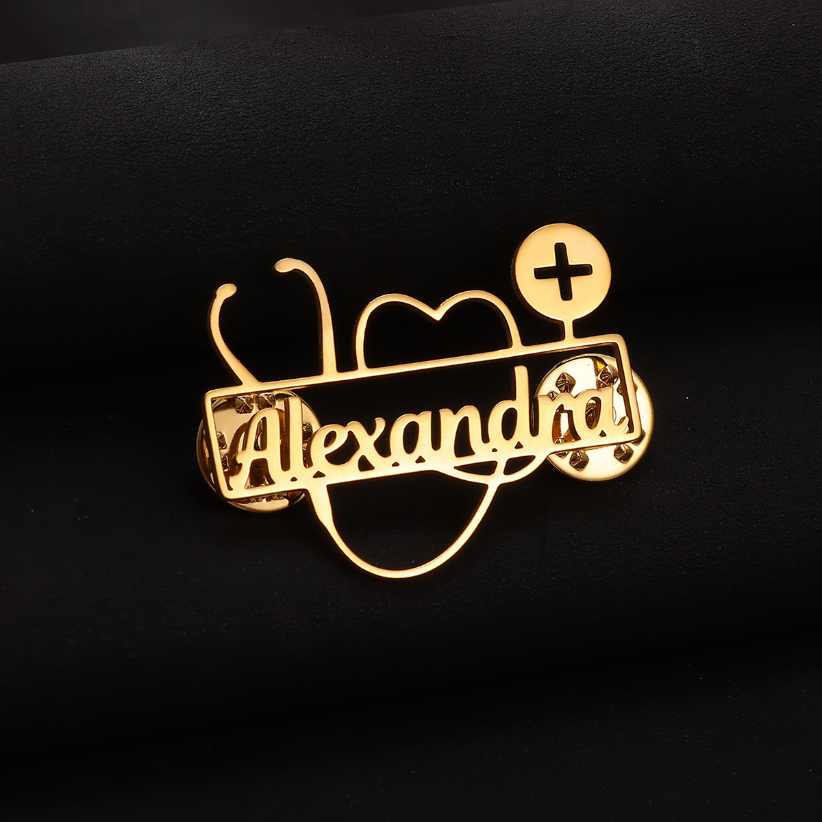 Broche de estetoscopio persona - Embroidery Icon reseña y precio