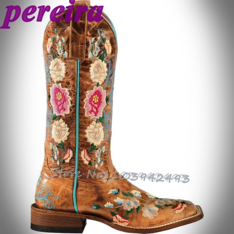 Botas de flores bordadas, Bota - Embroidery Flower reseña y precio