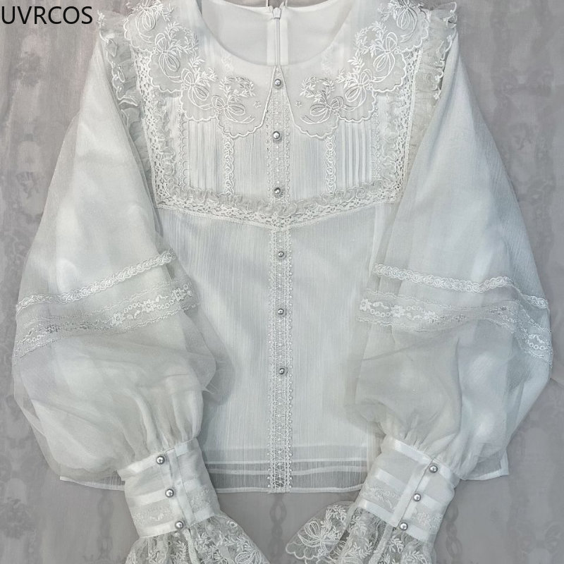 Blusa de estilo japonés Kawaii - Embroidery Gothic reseña y precio