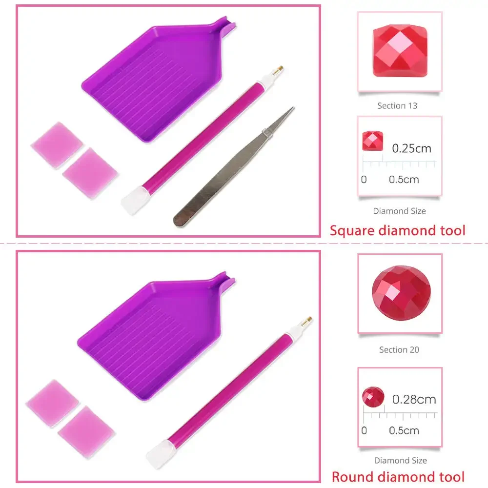 Nuevo Kit de Pintura de Diaman - Embroidery Flower reseña y precio
