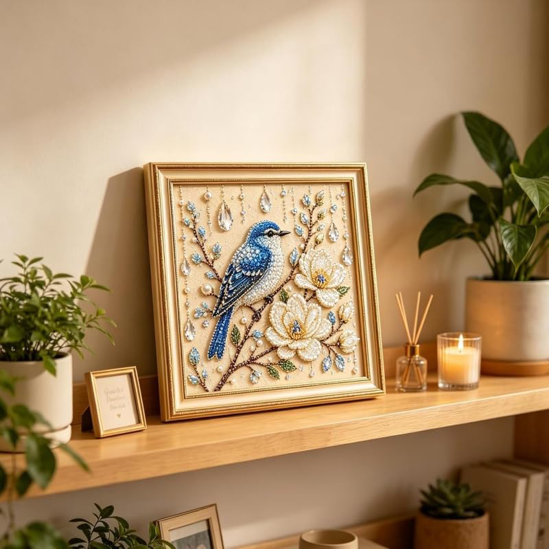 Kit de Arte DIY con Perlas de  - Embroidery Wall Art reseña y precio