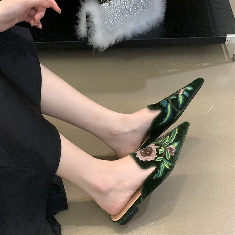 Zapatos de Mujer Nuevos 2026,  - Embroidery Flower reseña y precio