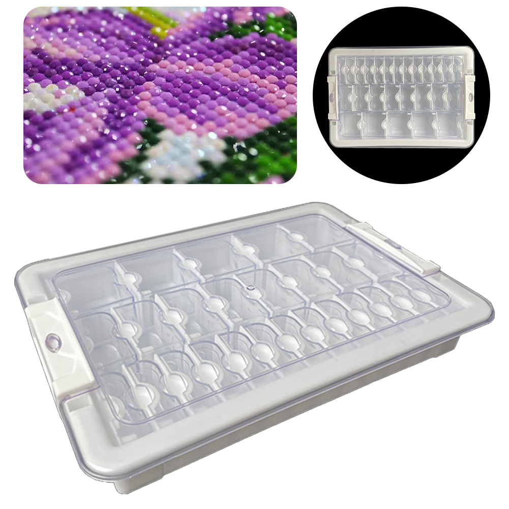 Caja de accesorios de pintura  - Embroidery Art reseña y precio