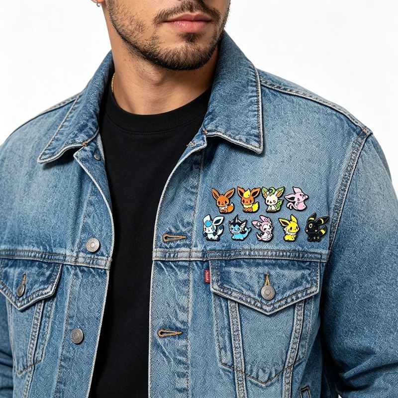 Juego de 9 broches de anime de - Embroidery Wallpaper reseña y precio