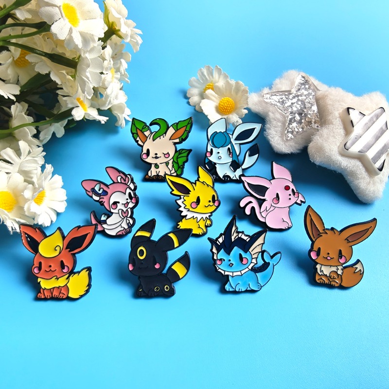 Juego de 9 broches de anime de - Embroidery Wallpaper reseña y precio