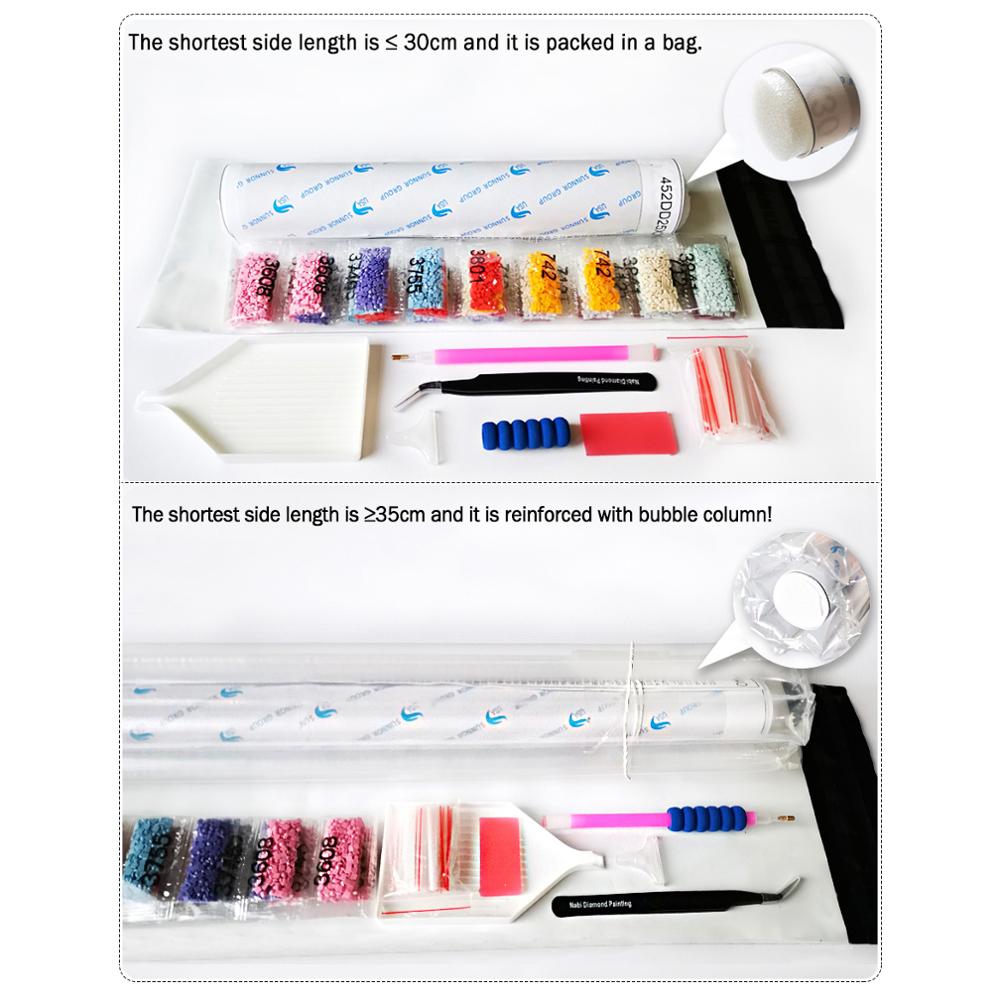 Kit de pintura de diamantes re - Embroidery Wall Art reseña y precio