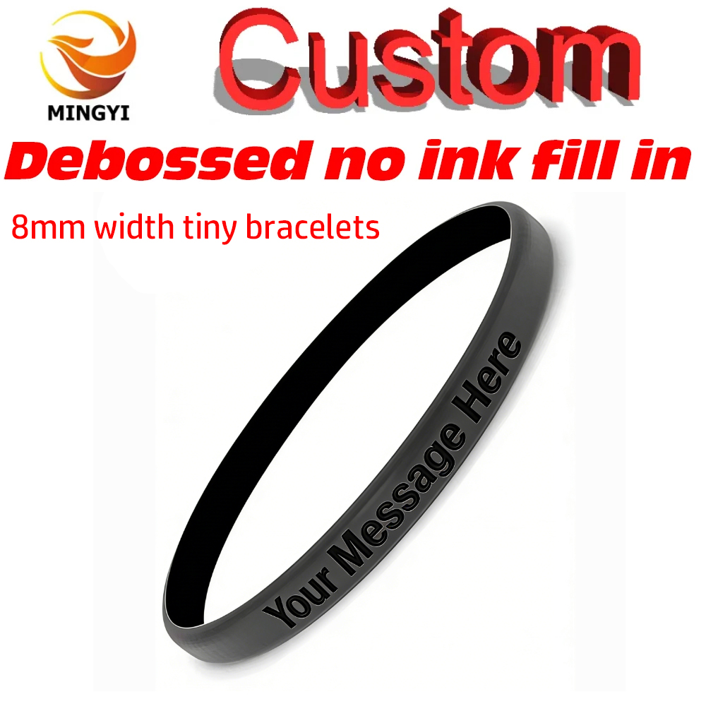 1 unidad de pulsera de silicon - Embroidery Alphabet reseña y precio