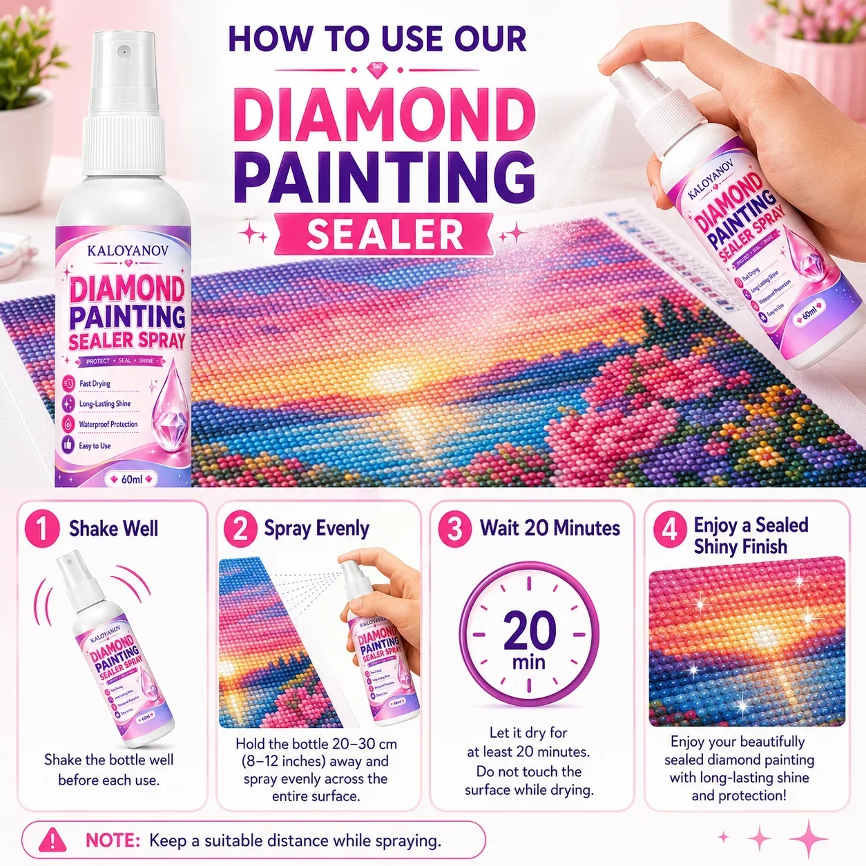 Spray Sellador para Pintura de - Embroidery Details reseña y precio
