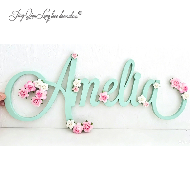 Letras de Madera Personalizada - Embroidery Writing reseña y precio