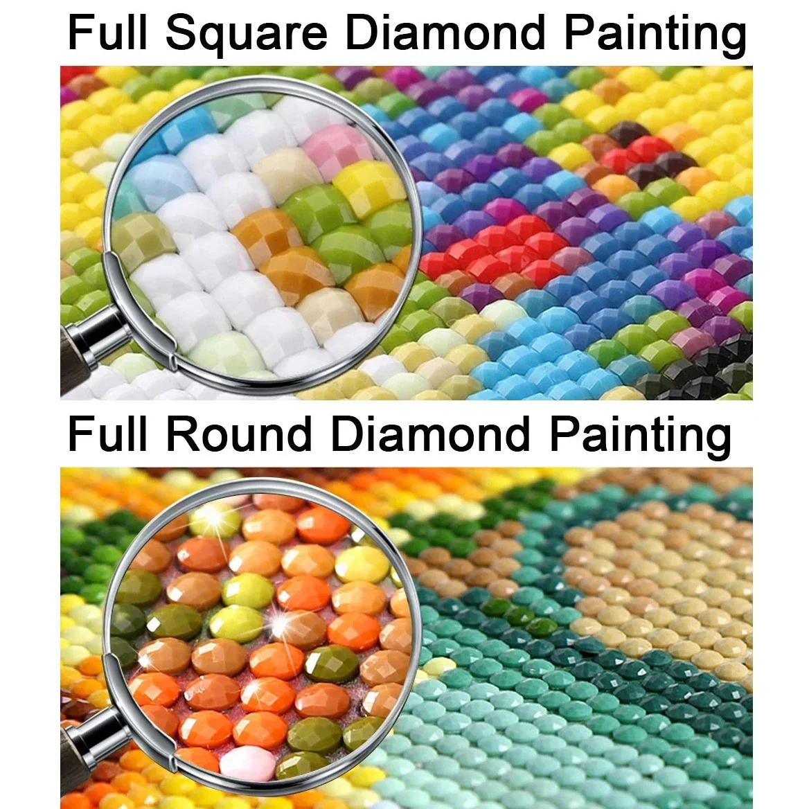 Pintura de Diamantes con Diseñ - Embroidery Flower reseña y precio