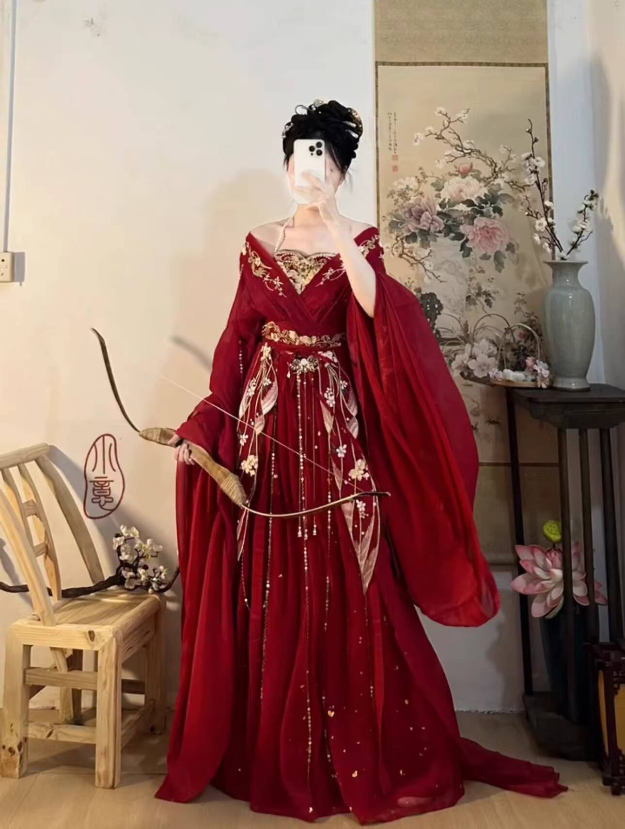 2025 caliente Guofeng diosa de - Embroidery Flower reseña y precio