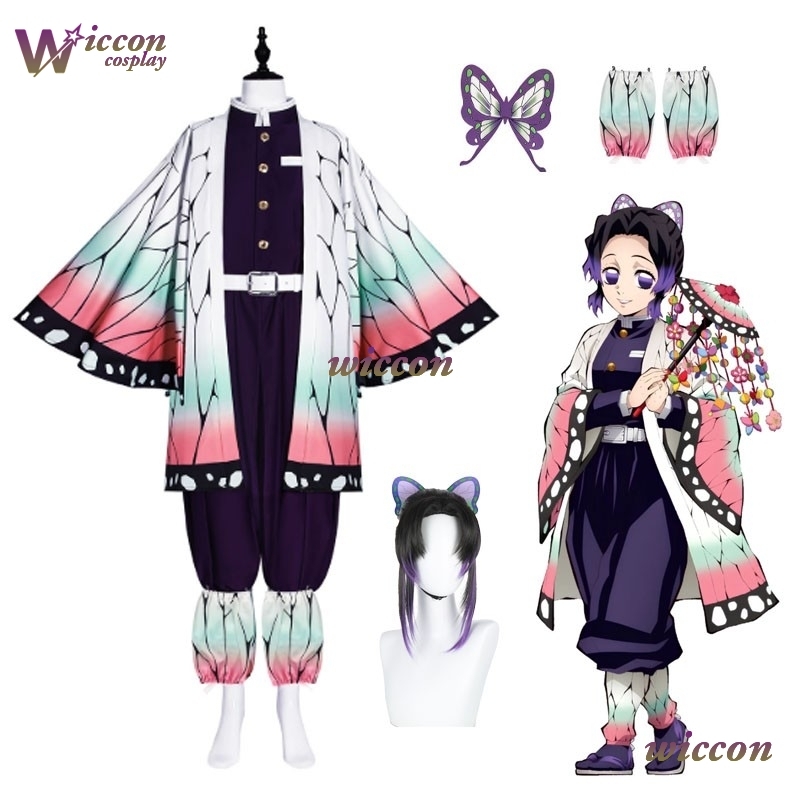COSC Anime Kochou Shinobu disf - Embroidery Knit reseña y precio