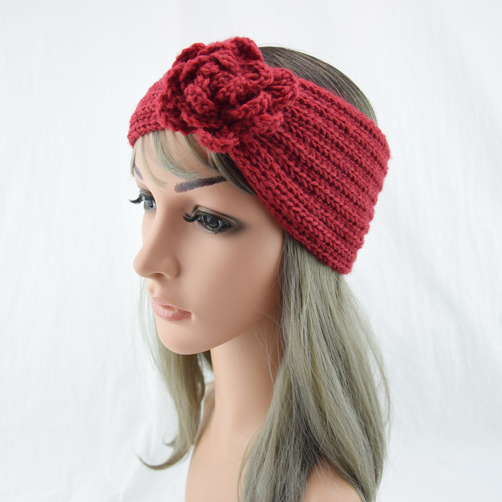 Diademas tejidas con flores de - Felt Sheet Wool reseña y precio