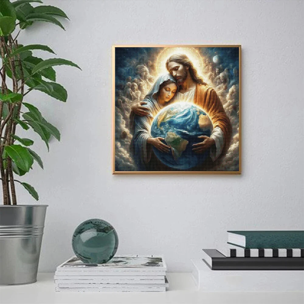 Pintura de diamante 5D DIY, re - Embroidery Icon reseña y precio