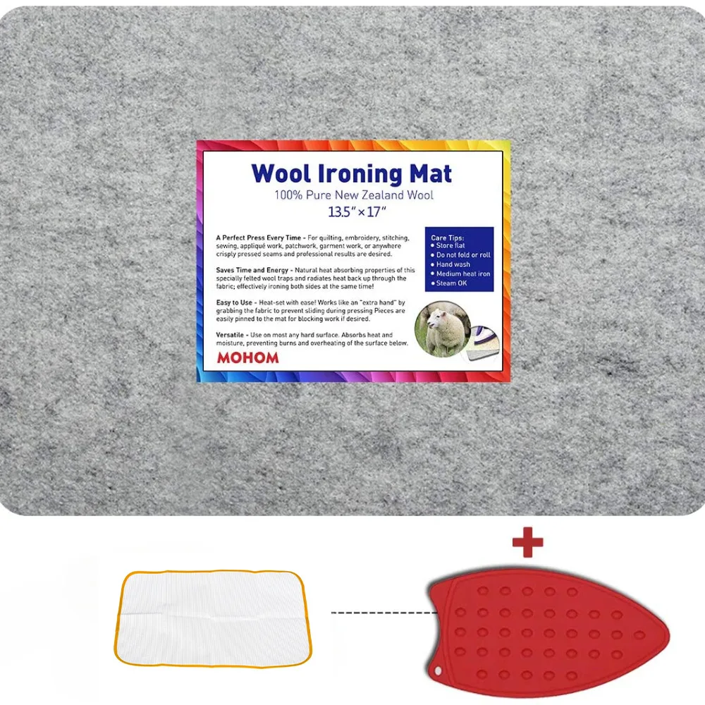 Estera de planchado de lana de - Felt Sheet Wool reseña y precio