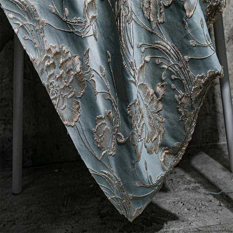 Rosa dorada Jacquard relieve b - Embroidery Design 3D reseña y precio