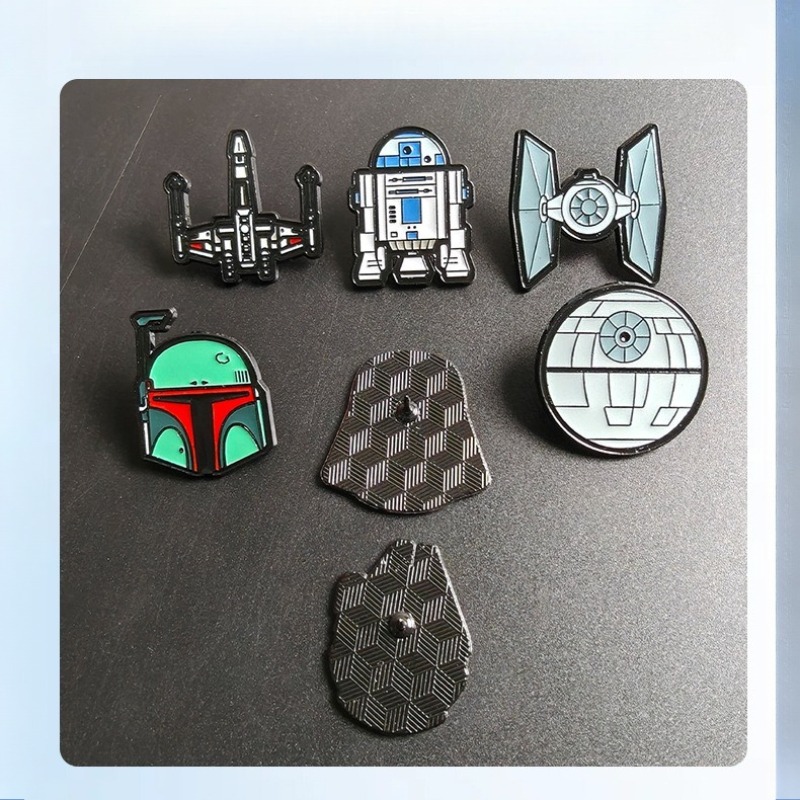 Set de 5/6/7 broches de monstr - Embroidery Wallpaper reseña y precio