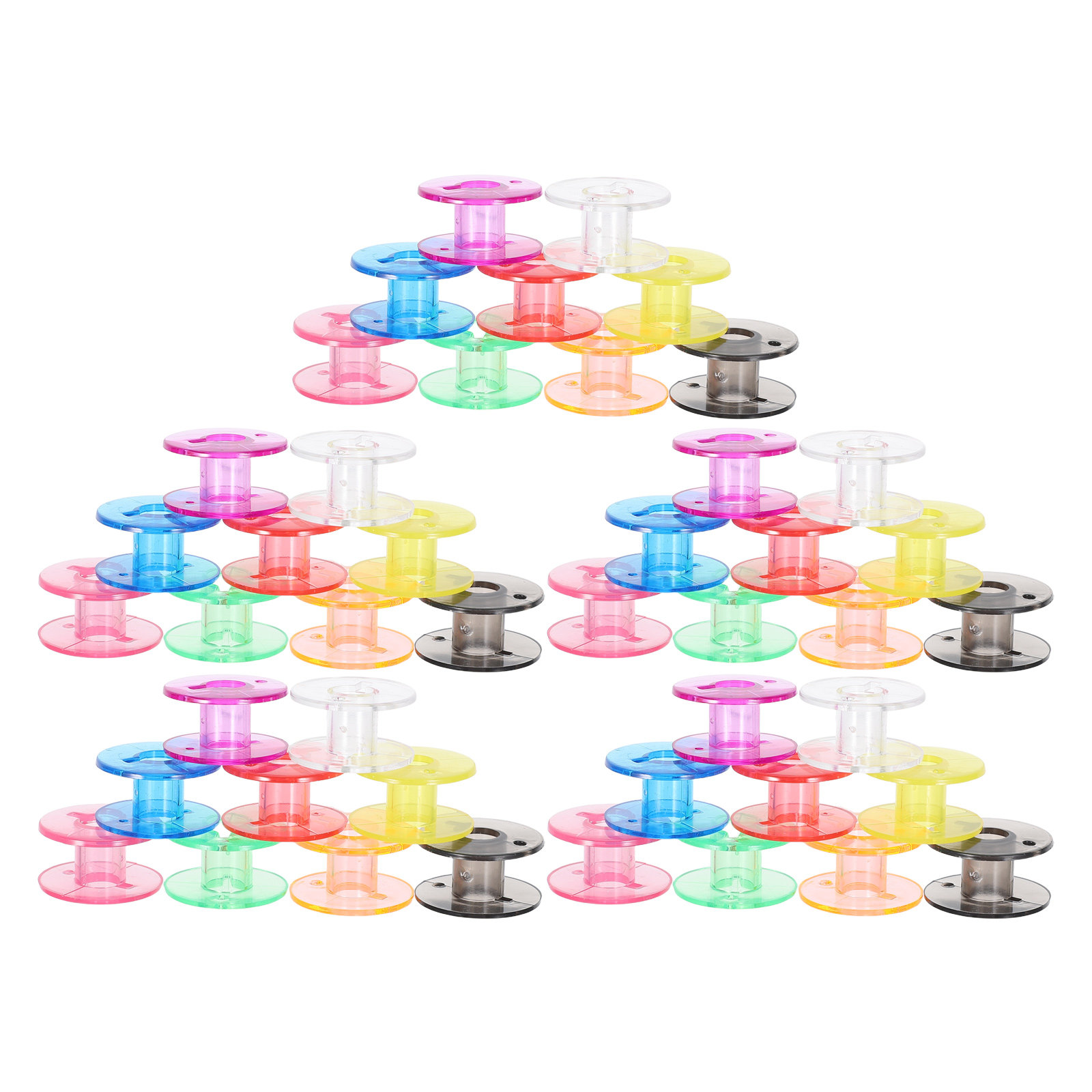 50 Bobinas de Plástico para Má - Embroidery Diy reseña y precio