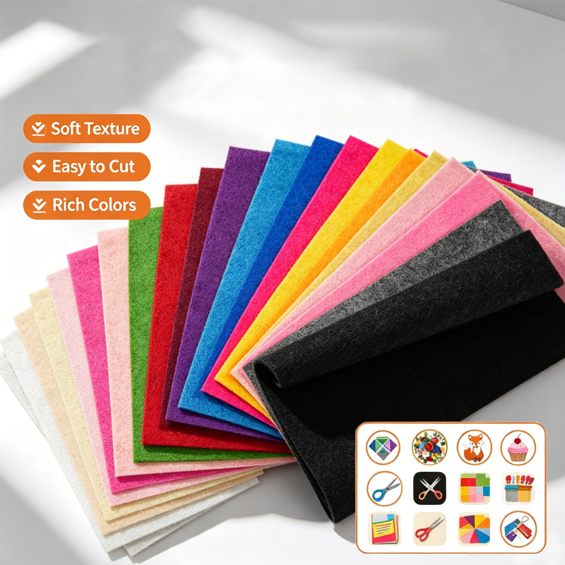 Láminas de Fieltro Suave en 20 - Felt Sheet Wool reseña y precio