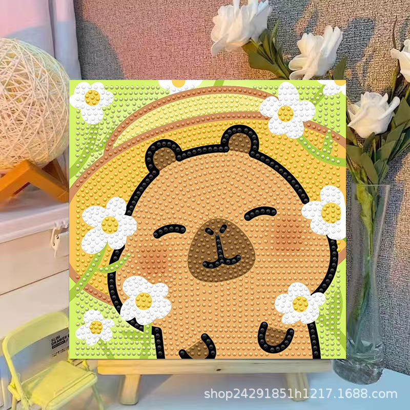 Pintura Decorativa de Diamante - Embroidery Art reseña y precio