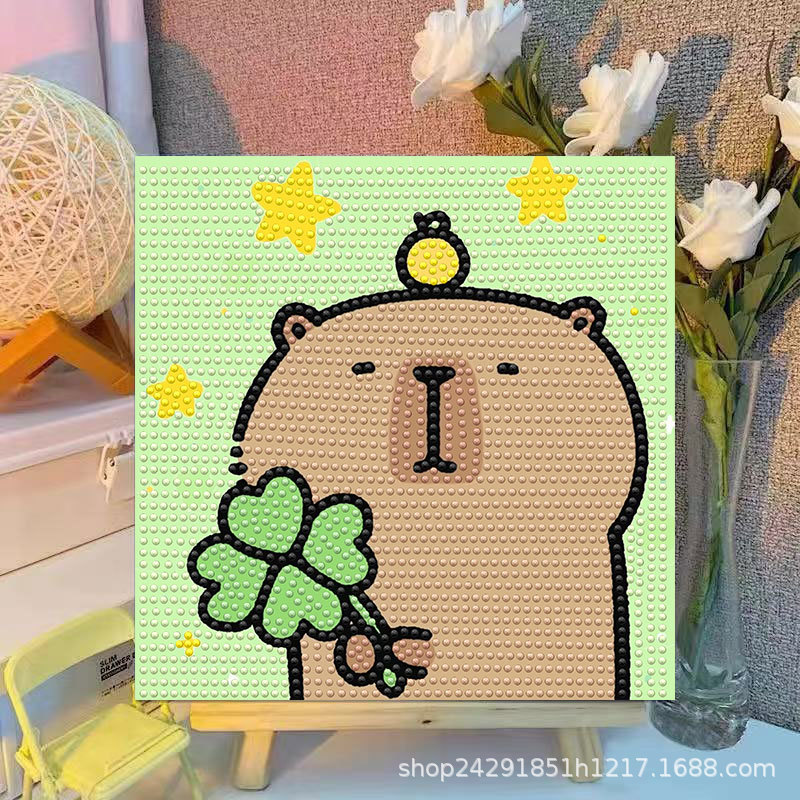 Pintura Decorativa de Diamante - Embroidery Art reseña y precio