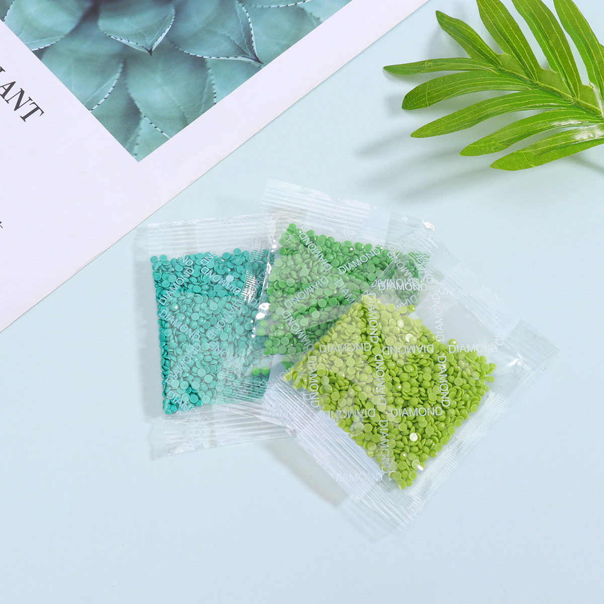 Juego de 36 diamantes redondos - Embroidery Art reseña y precio