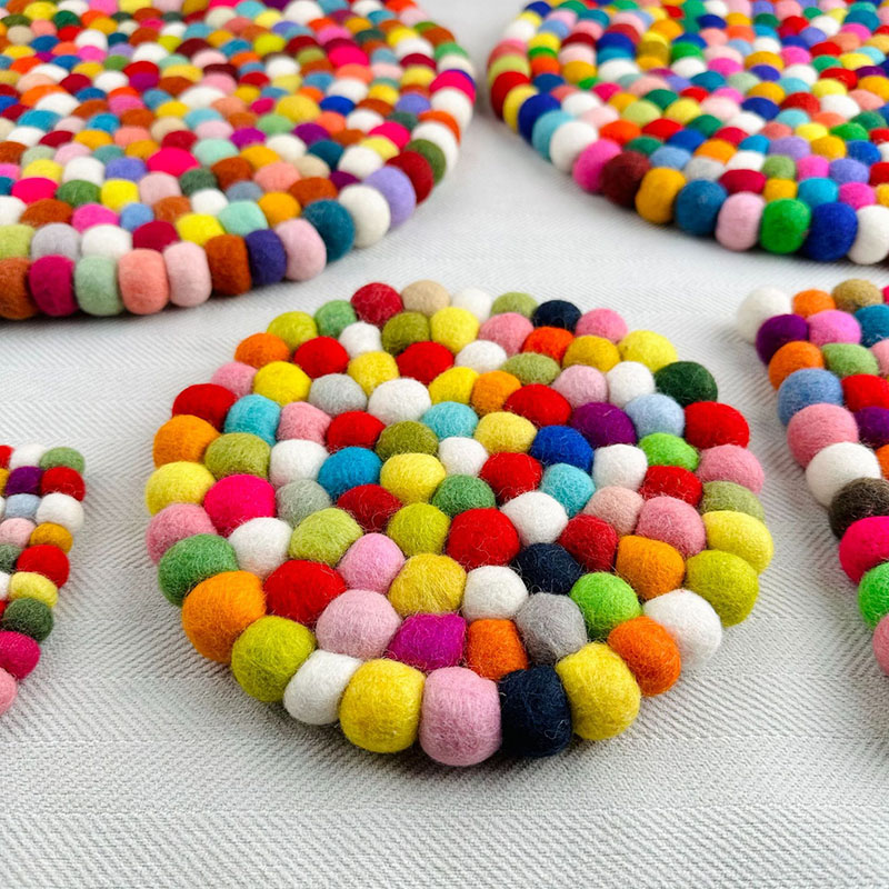 Estera para cuenco tibetano de - Felt Sheet Wool reseña y precio