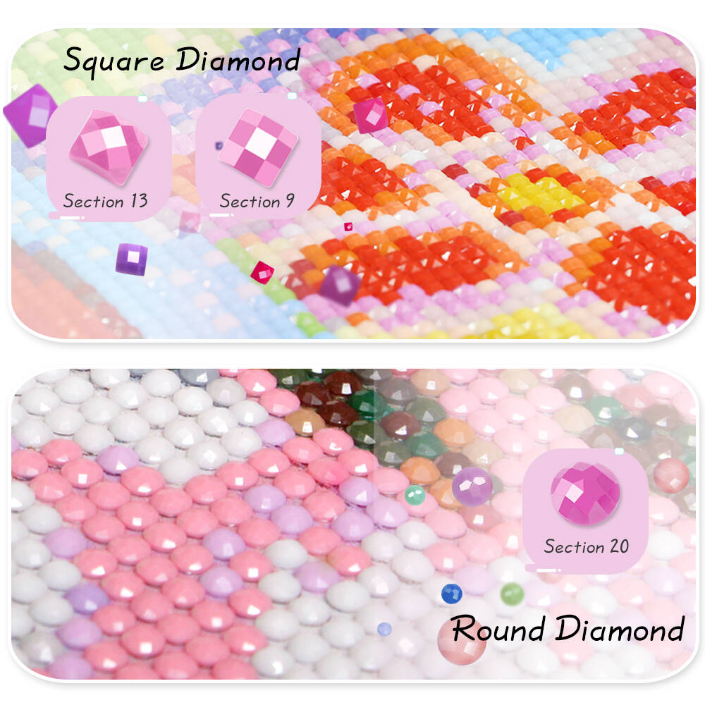 Pintura de Diamantes 5D DIY Hu - Embroidery Icon reseña y precio