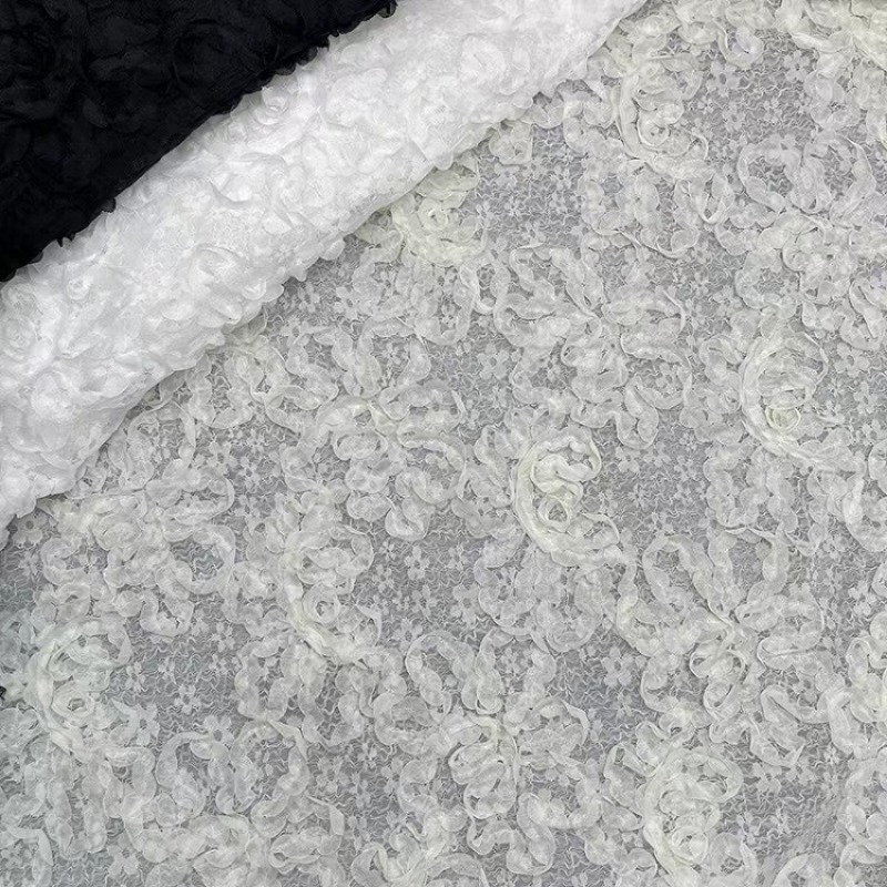 Tela de encaje de malla de tul - Embroidery Design 3D reseña y precio