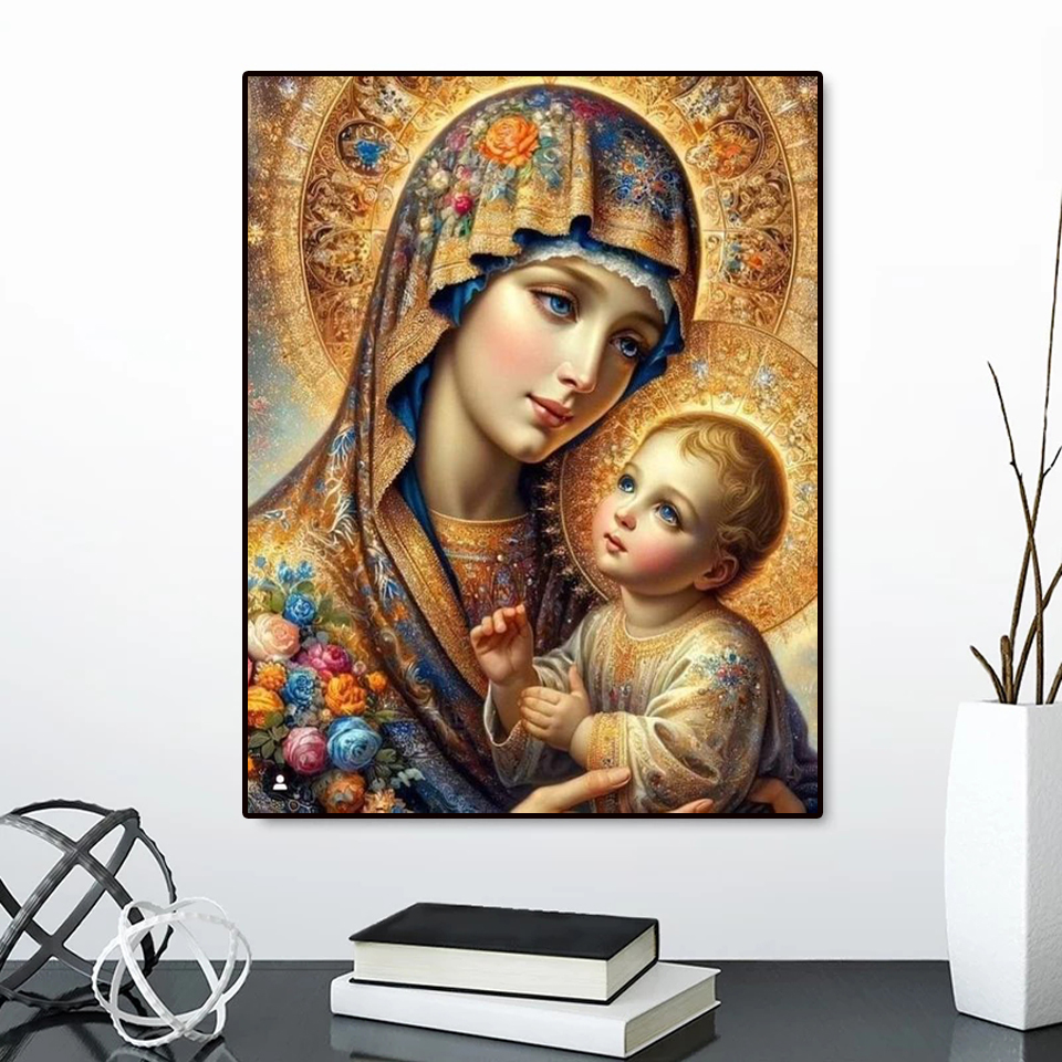 Pintura de Diamantes sin Marco - Embroidery Icon reseña y precio